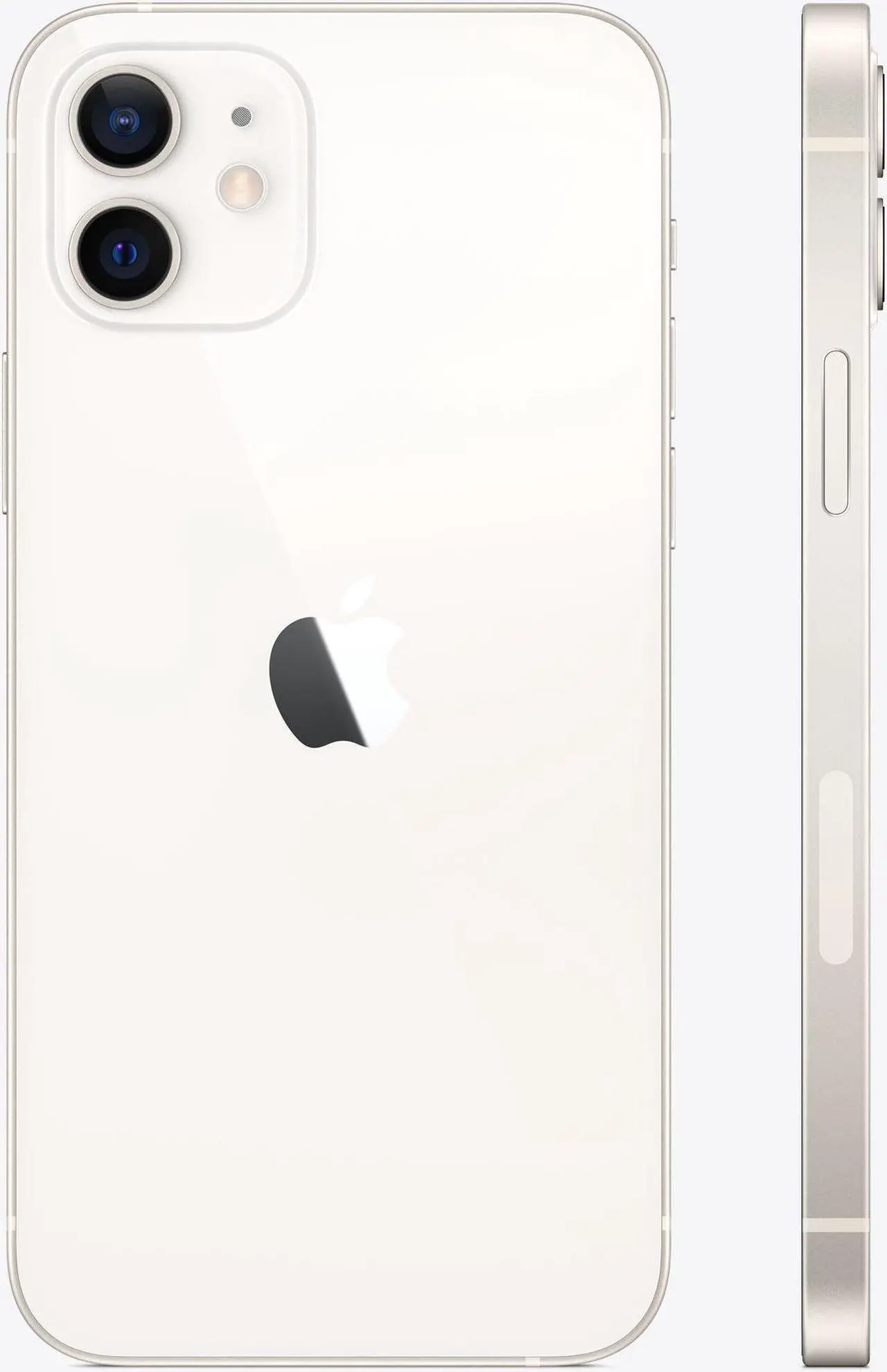 Alt view image 3 of 6 - Apple iPhone 12 128GB Fully Unlocked White Very Good - Grade B