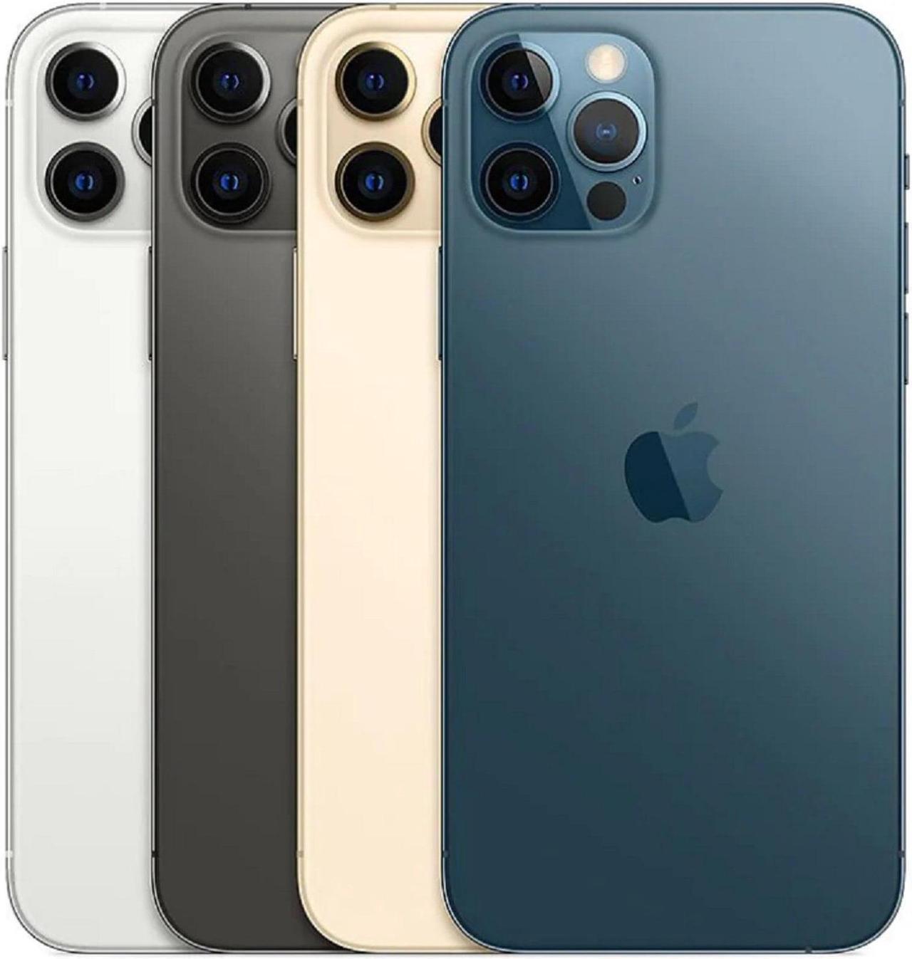 Alt view image 5 of 6 - Apple iPhone 12 PRO 256GB Fully Unlocked Graphite Very Good - Grade A-