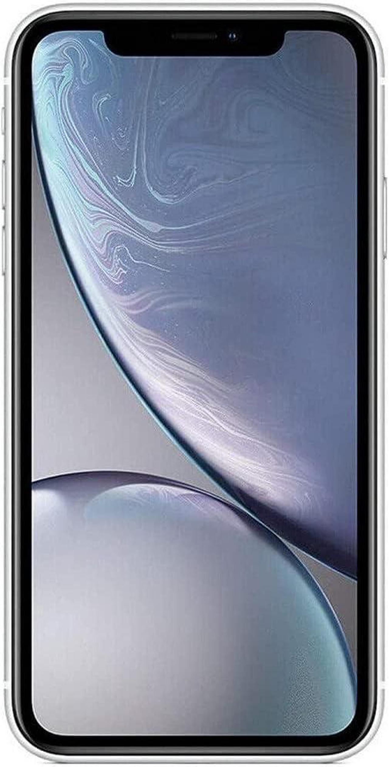 Alt view image 3 of 5 - Apple iPhone XR 128GB Fully Unlocked White Very Good - Grade A-