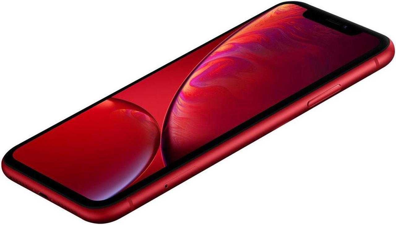 Alt view image 3 of 7 - Apple iPhone XR 256GB Fully Unlocked Red - Grade B