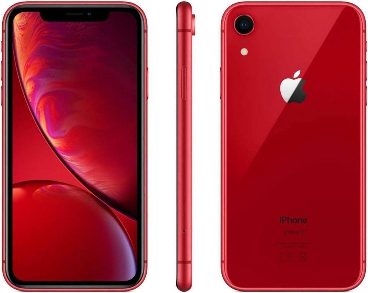 Alt view image 6 of 7 - Apple iPhone XR 256GB Fully Unlocked Red - Grade B