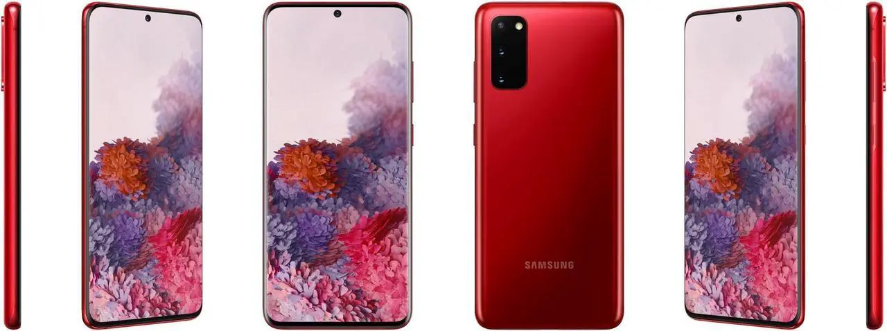 Alt view image 4 of 6 - Samsung Galaxy S20 5G 128GB Fully Unlocked Aura Red - Grade B