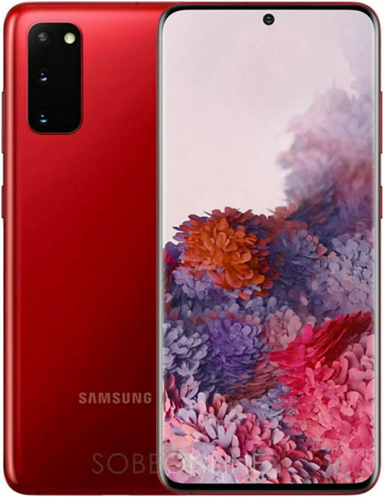 Main image of Samsung Galaxy S20 5G 128GB Fully Unlocked Aura Red - Grade B