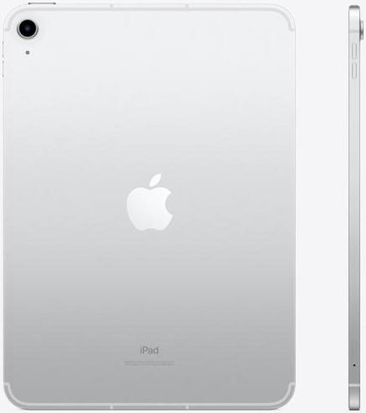 Alt view image 5 of 6 - Apple iPad 10.9 10th Gen (2022) 64GB (Wi-Fi + Cellular) Silver - Grade A