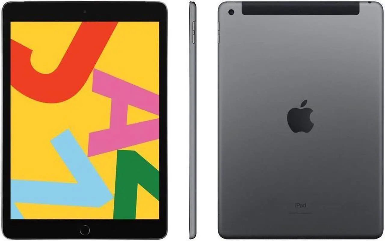 Alt view image 6 of 6 - Apple iPad 10.2 7th Gen (2019) 128GB (Wi-Fi Only) Space Gray - Grade A
