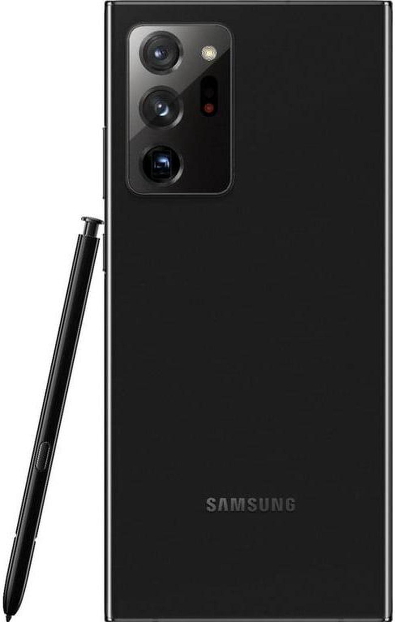 Alt view image 2 of 6 - Samsung Galaxy Note 20 Ultra 5G 128GB Fully Unlocked Mystic Black - Grade A