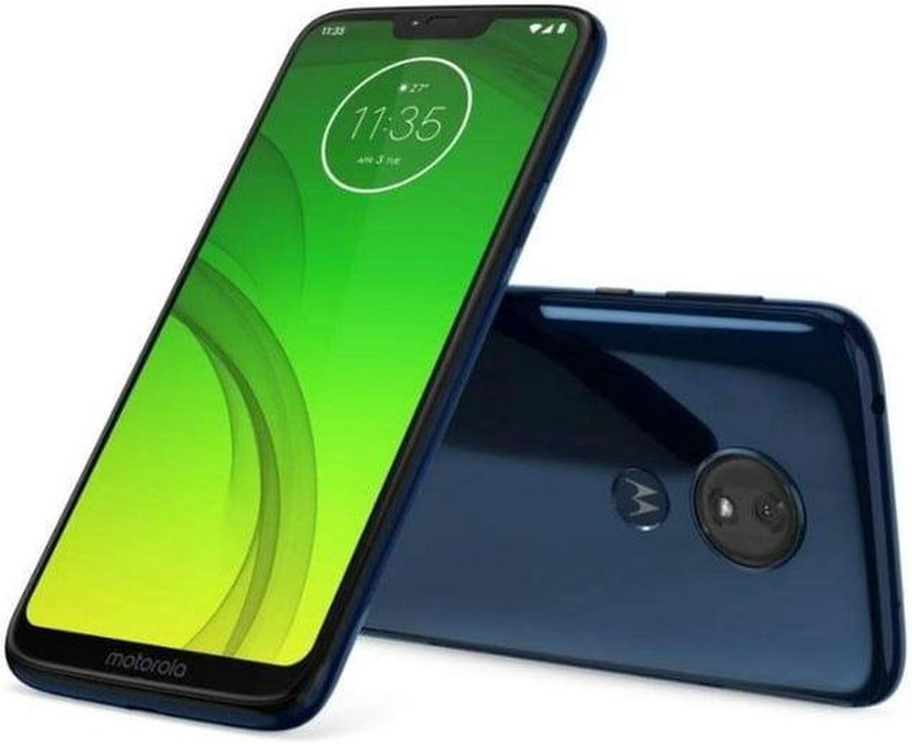 Alt view image 3 of 6 - Motorola G7 Power 32GB Fully Unlocked  Marine Blue - Grade A