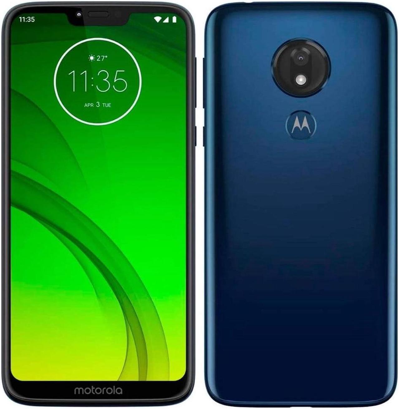 Alt view image 6 of 6 - Motorola G7 Power 32GB Fully Unlocked  Marine Blue - Grade A
