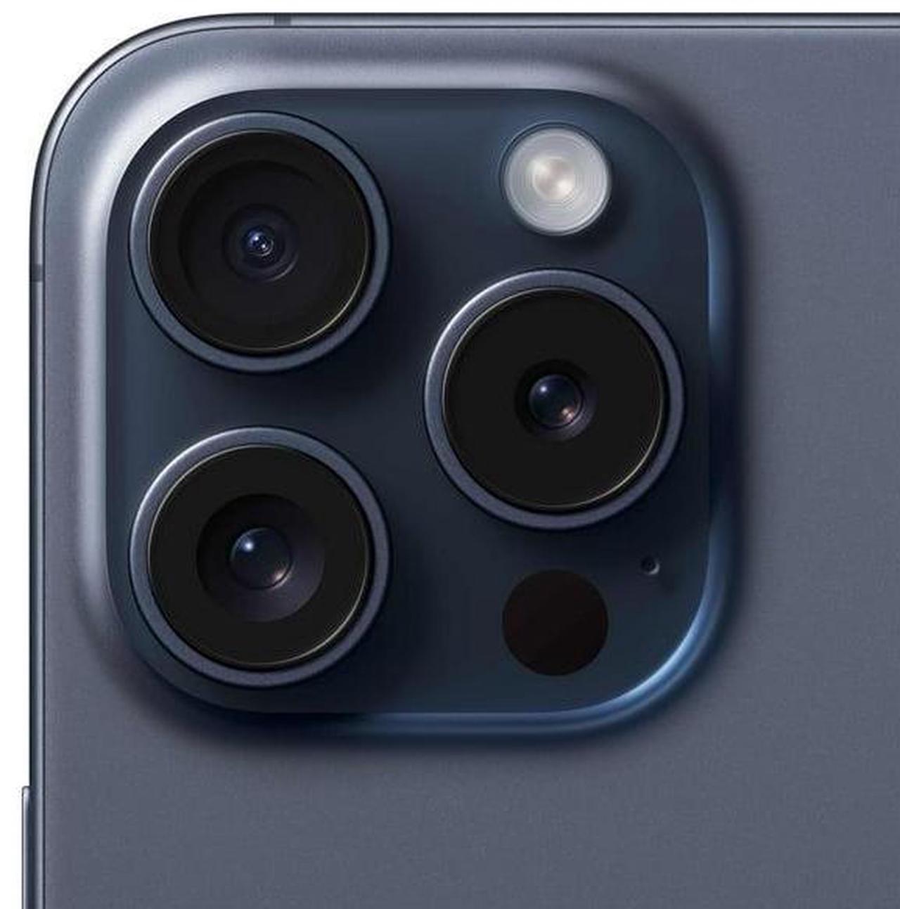 Alt view image 5 of 6 - Apple iPhone 15 PRO 128GB Fully Unlocked Blue Titanium - Refurbished Good
