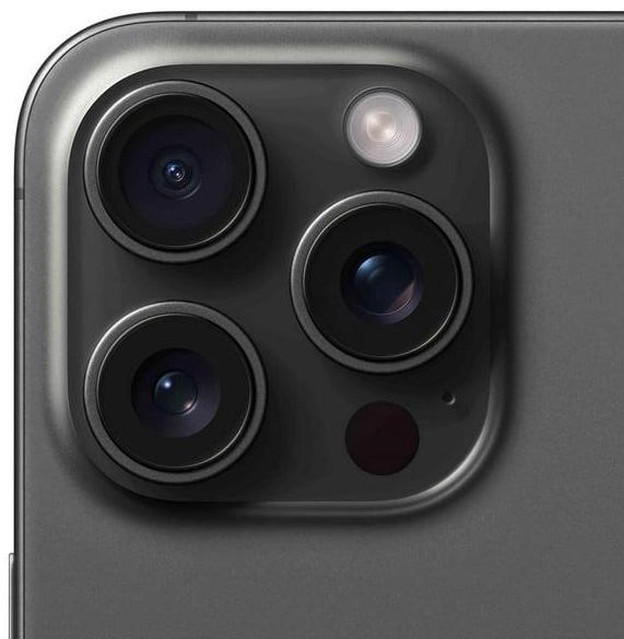 Alt view image 5 of 6 - Apple iPhone 15 PRO 1TB Fully Unlocked Black Titanium - Refurbished Good