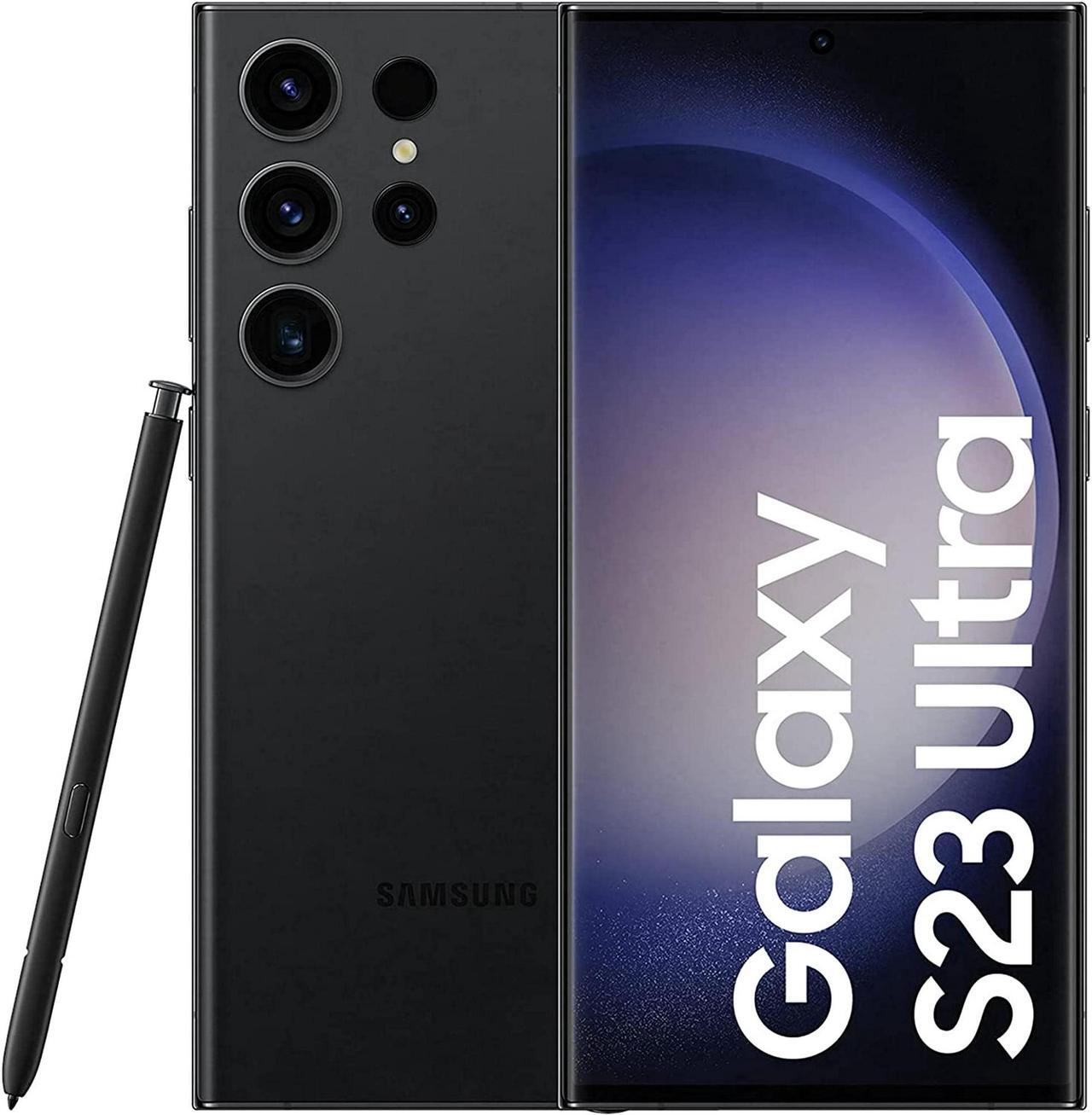 Main image of Samsung Galaxy S23 Ultra 256GB Fully Unlocked Phantom Black - Grade A