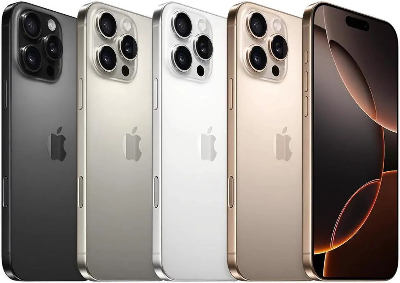 Alt view image 5 of 5 - Apple iPhone 16 Pro Max 256GB Fully Unlocked, Desert Titanium-Grade A