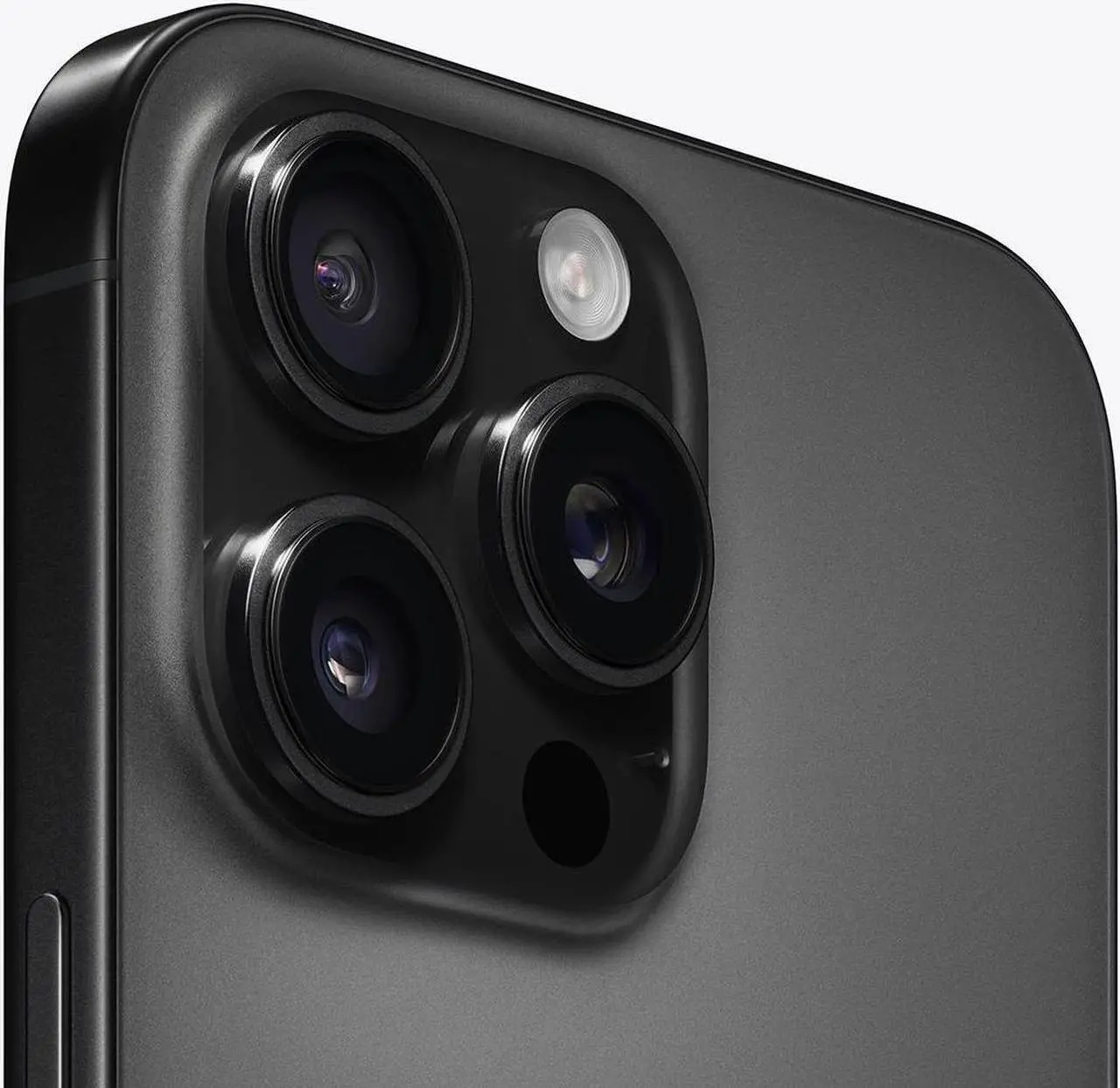 Alt view image 3 of 5 - Apple iPhone 16 Pro Max 256GB Fully Unlocked, Black Titanium-Refurbished Very Good