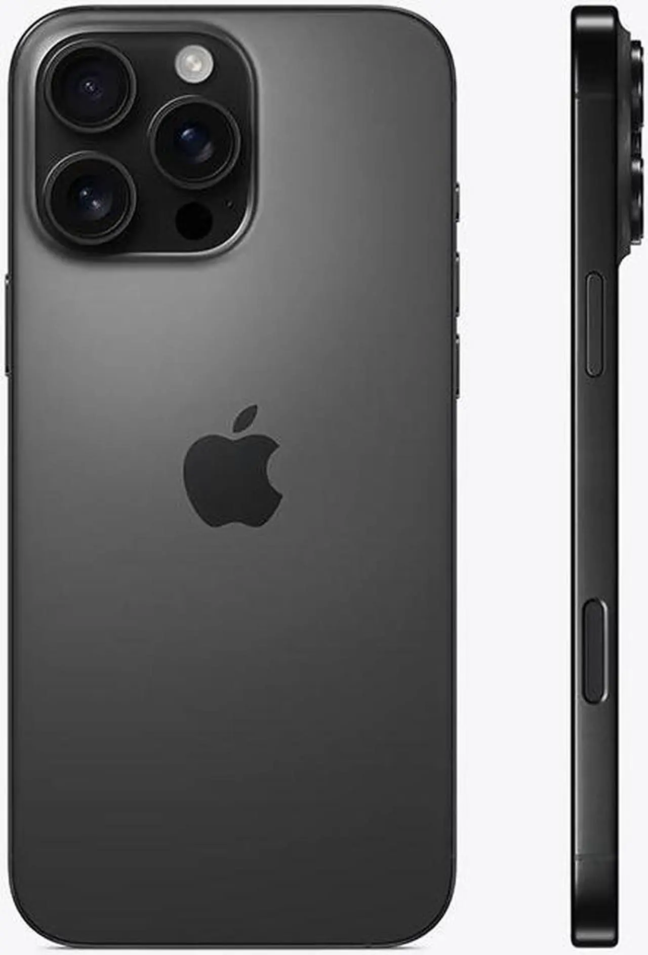 Alt view image 2 of 5 - Apple iPhone 16 Pro Max 256GB Fully Unlocked, Black Titanium-Refurbished Very Good