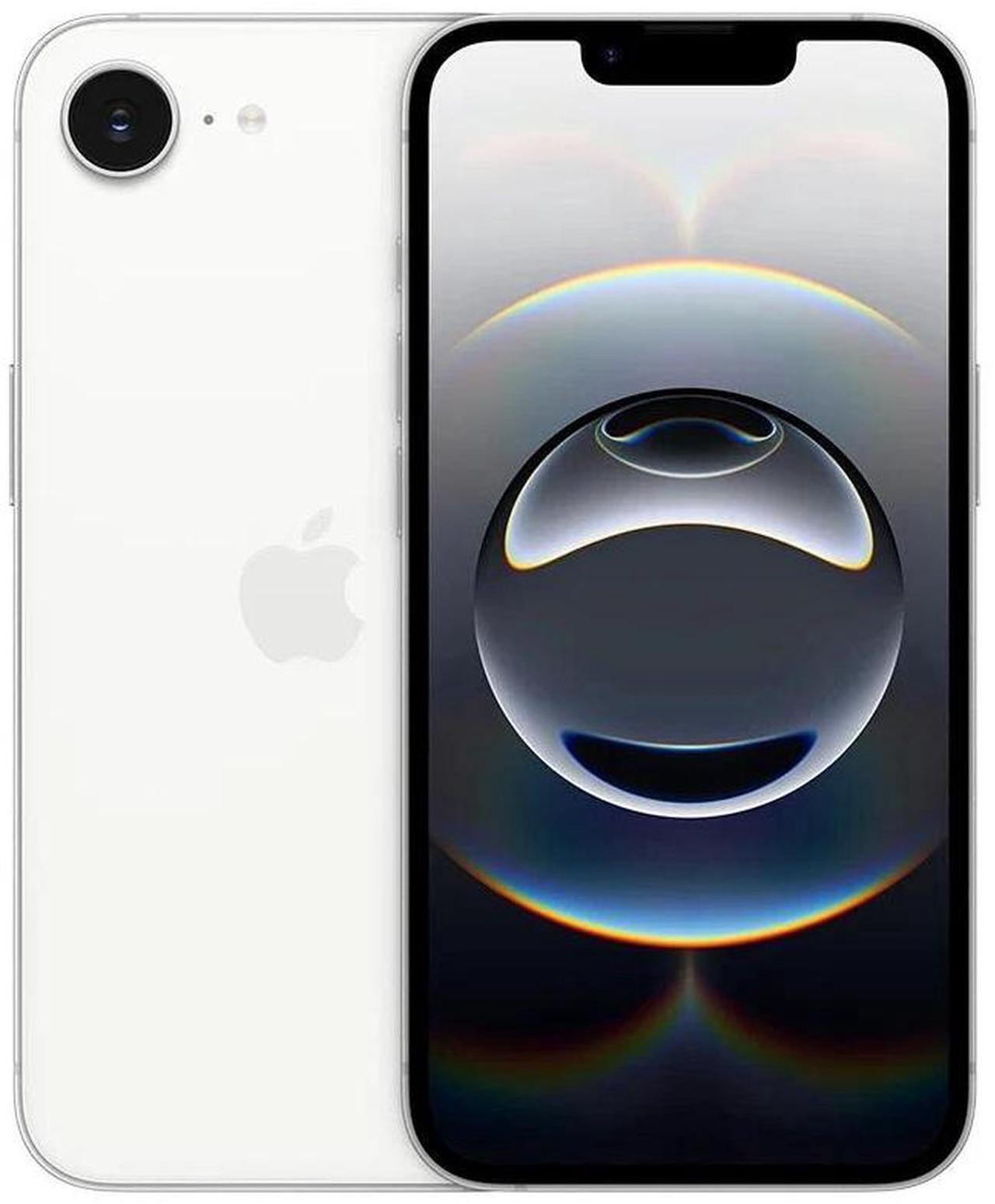 Alt view image 4 of 6 - Apple iPhone 16E 128GB Fully Unlocked White-Refurbished Very Good