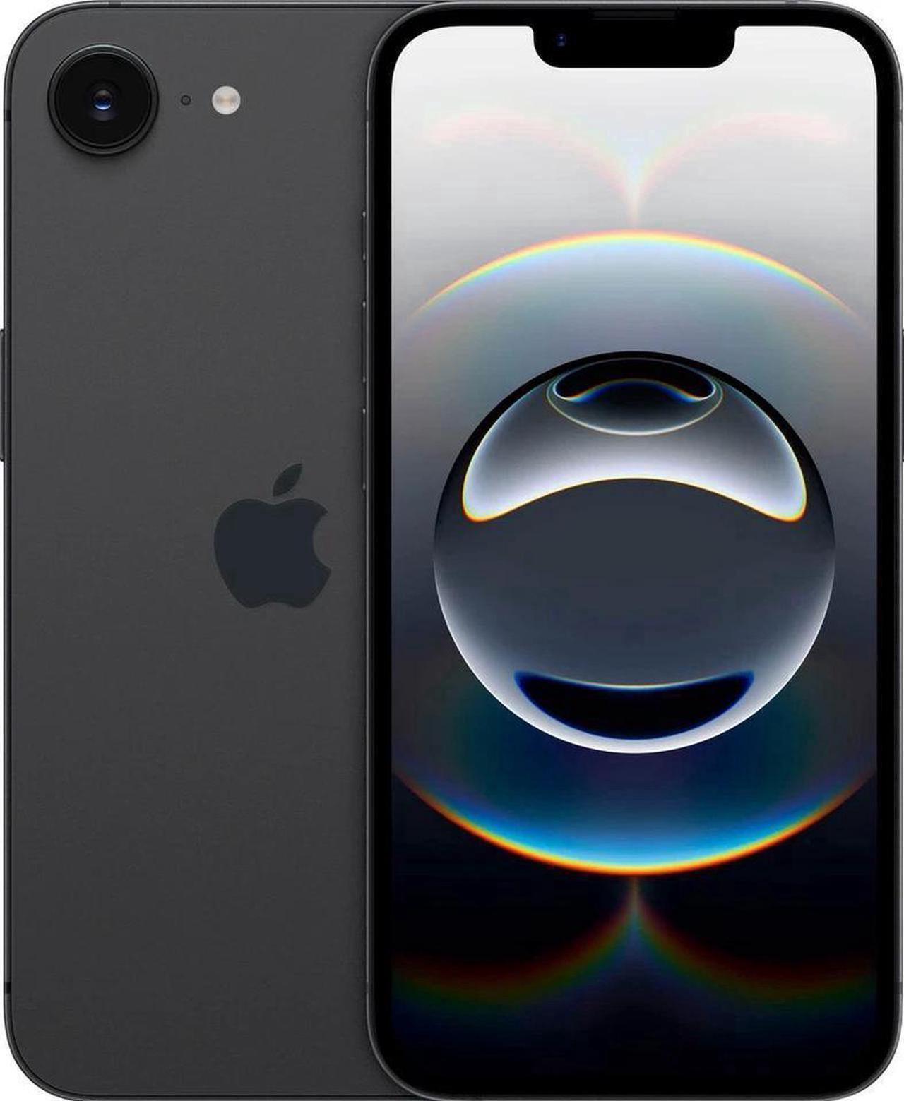 Alt view image 5 of 6 - Apple iPhone 16E 128GB Fully Unlocked Black-Refurbished Good