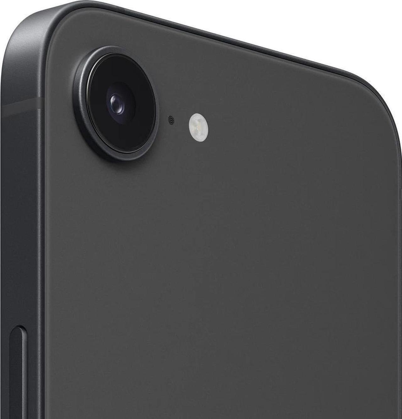 Alt view image 2 of 6 - Apple iPhone 16E 128GB Fully Unlocked Black-Refurbished Good