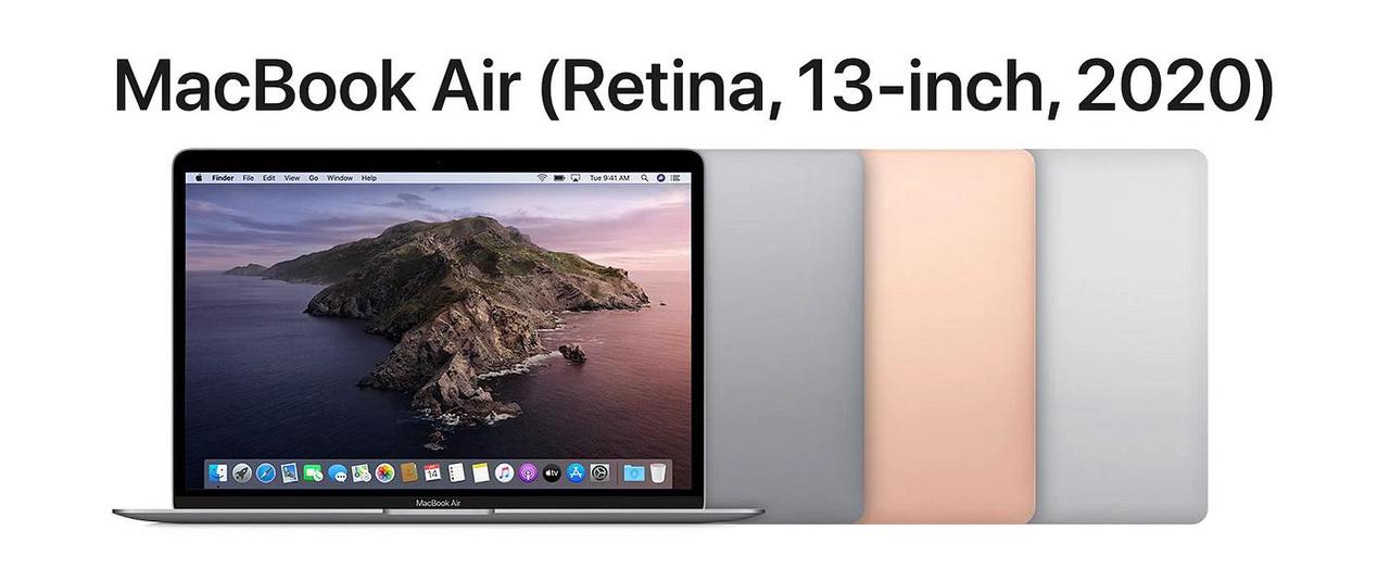 Alt view image 5 of 5 - APPLE MYE62LL/A MACBOOK AIR i3, 8GB, 128GB SSD 13.3" SPACE GRAY (2020)-GRADE A