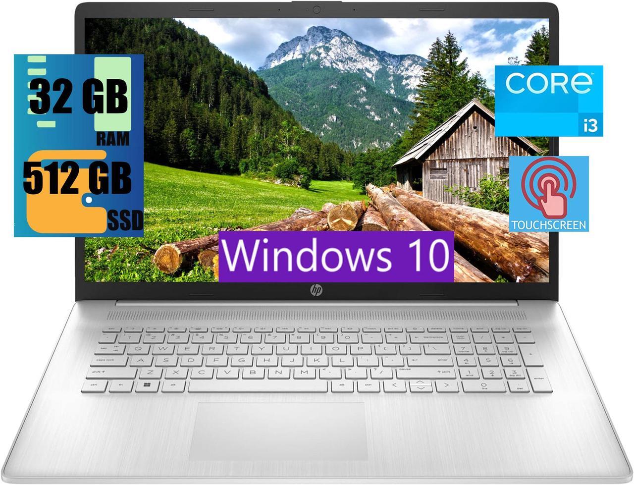 Main image of HP 15 Laptop, 15.6" HD Touchscreen, Intel Core i3-1115G4 Processor, Intel UHD Graphics, 32GB DDR4  512GB PCIe SSD, Webcam, HDMI, Wi-Fi, Windows 10