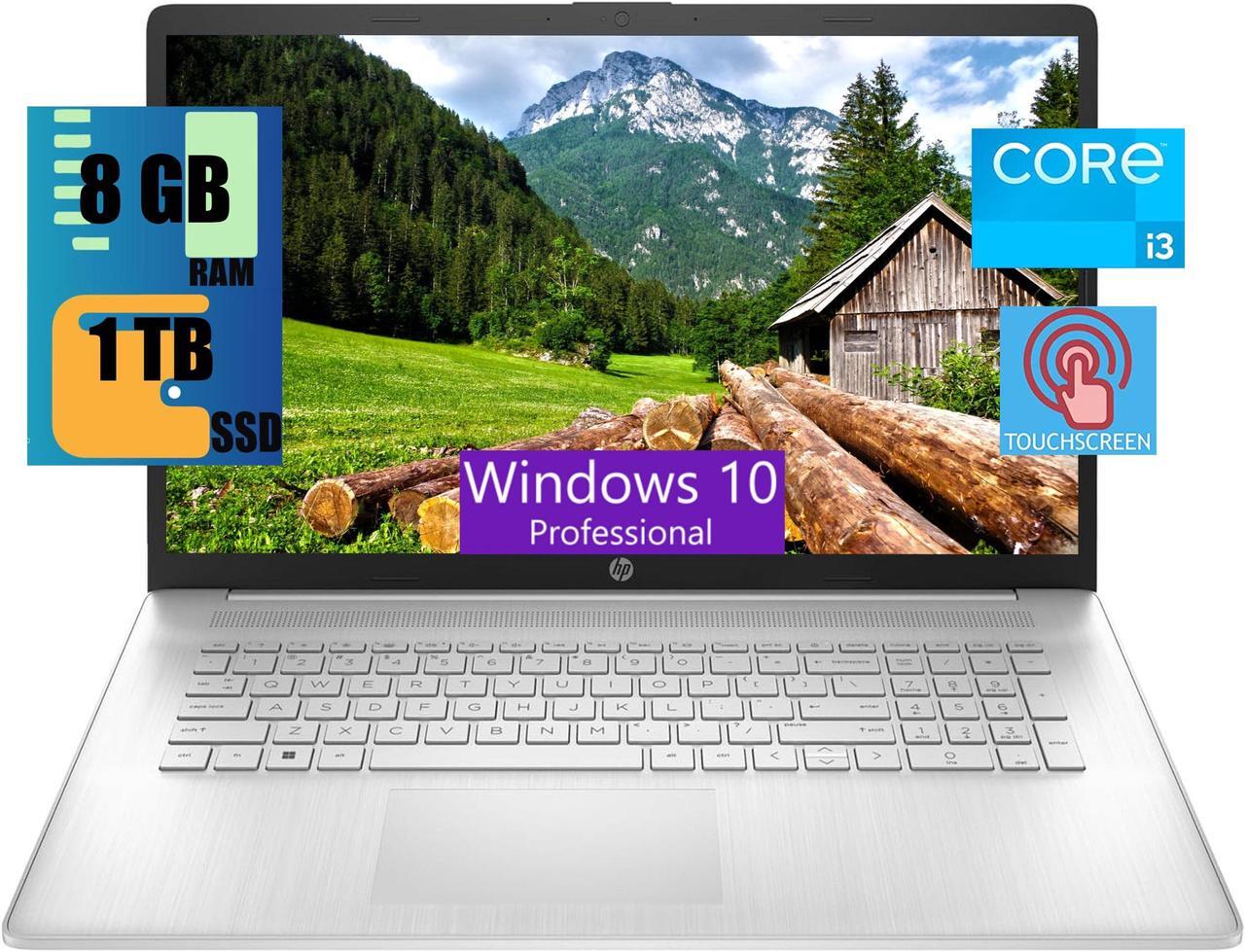 Main image of HP 15 Laptop, 15.6" HD Touchscreen, Intel Core i3-1115G4 Processor, Intel UHD Graphics, 8GB DDR4  1TB PCIe SSD,Webcam, HDMI, Wi-Fi, Windows 10 Pro