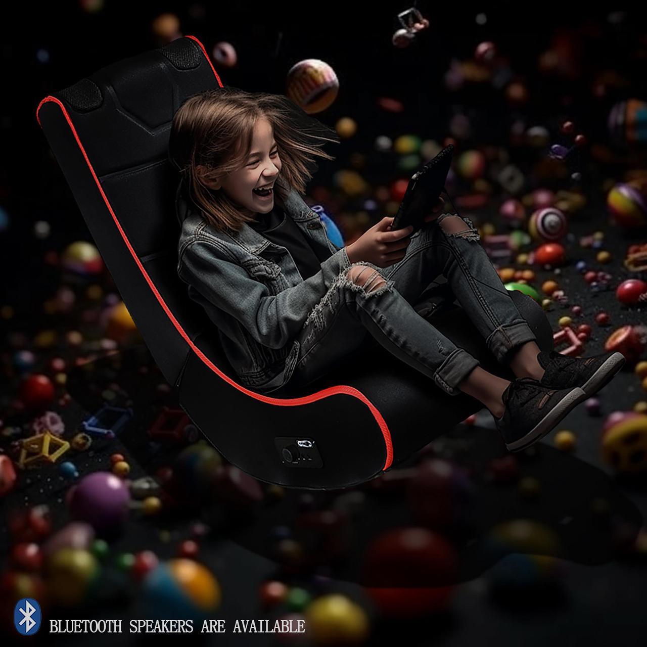 Alt view image 6 of 7 - CHAYOU Foldable Gaming Chair With Onboard Speakers