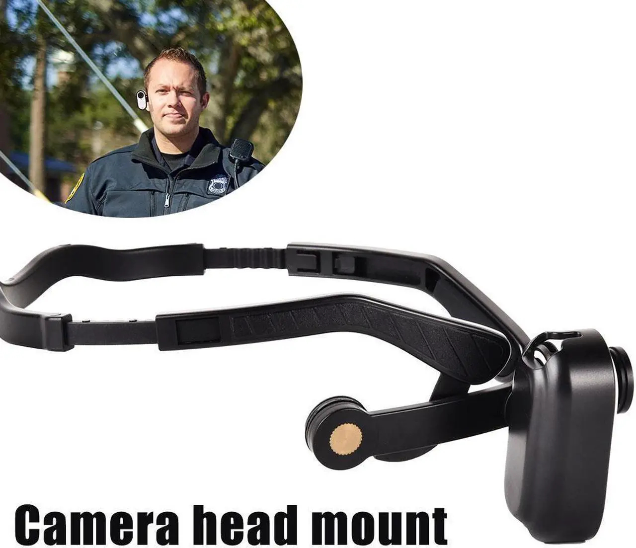 Alt view image 2 of 6 - Head Strap Hat Clip for Insta360 Go3 Headband Accessories Head Belt Strap Mount