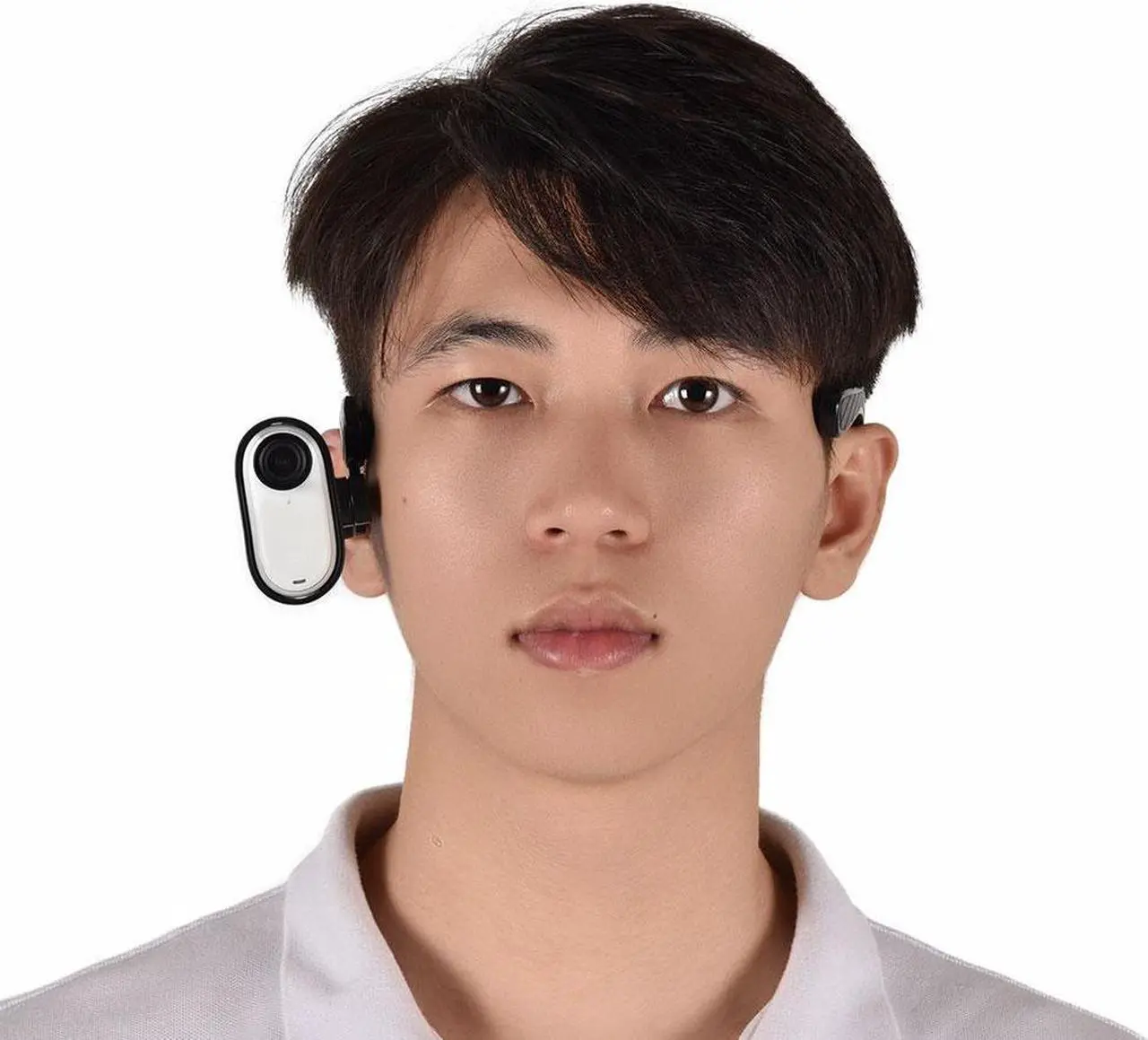 Alt view image 4 of 6 - Head Strap Hat Clip for Insta360 Go3 Headband Accessories Head Belt Strap Mount