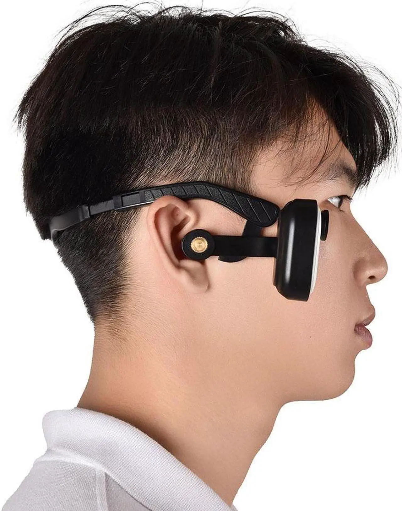 Alt view image 5 of 6 - Head Strap Hat Clip for Insta360 Go3 Headband Accessories Head Belt Strap Mount