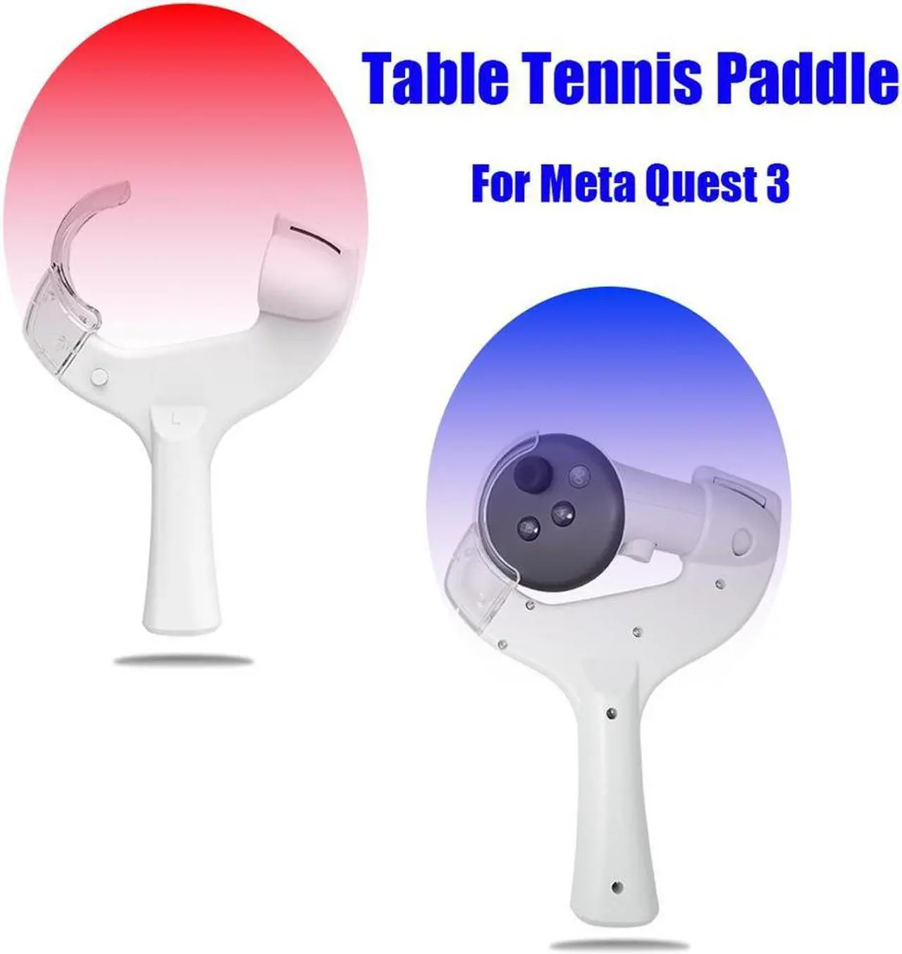 Main image of Table Tennis Adaptor for Meta Quest 3 Controller Handle Grip VR Gaming Accessories