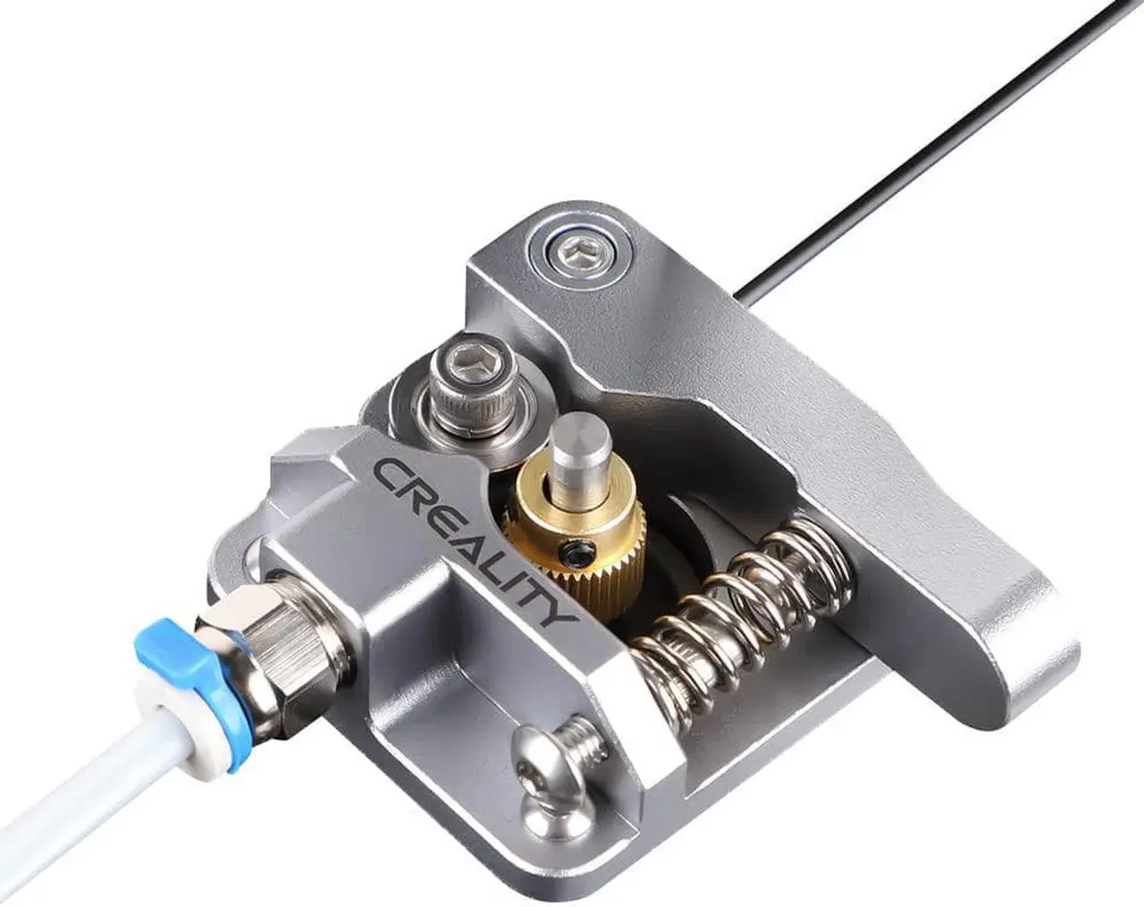 Main image of Creality Official Ender 3 Extruder Upgrade Metal MK8 Bowden Extruder Drive Feeder 3D Printer Parts for Ender-3 V2/Ender-3 Pro/Ender-3 Max CR-10/10S Gray Aluminum 1.75mm Filament 3D Printer Extruder