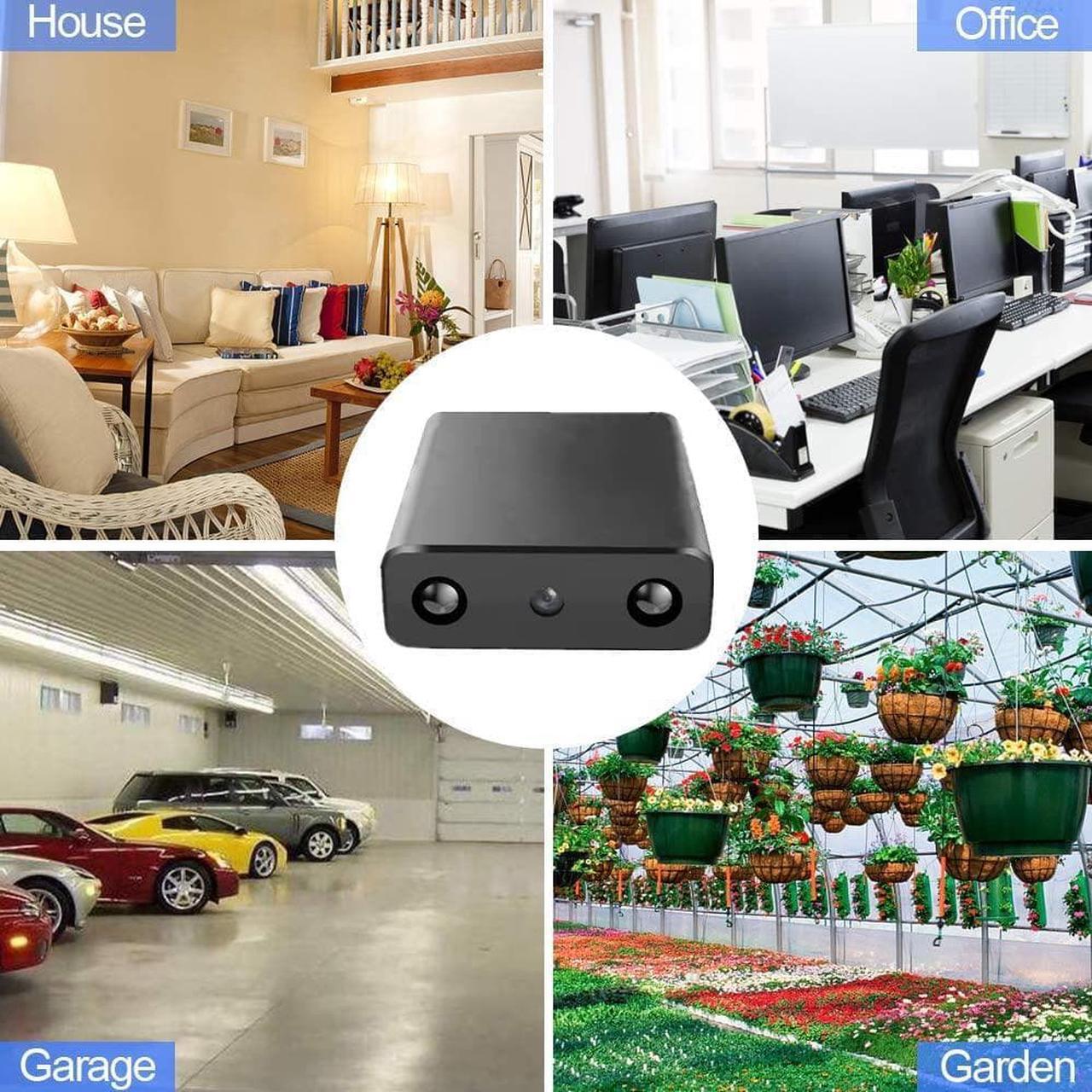 Alt view image 7 of 7 - Pyzzia Smallest WiFi Wireless Security Camera 1080P HD Smart Home Cameras Dome IP Surveillance Cameras Motion Detection&Night Vision Indoor App Remote Control No Battery