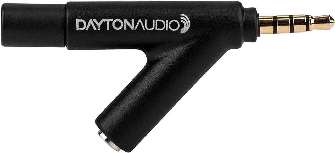 Alt view image 3 of 5 - Dayton Audio iMM-6 Calibrated Measurement Microphone for iPhone, iPad Tablet and Android,Black
