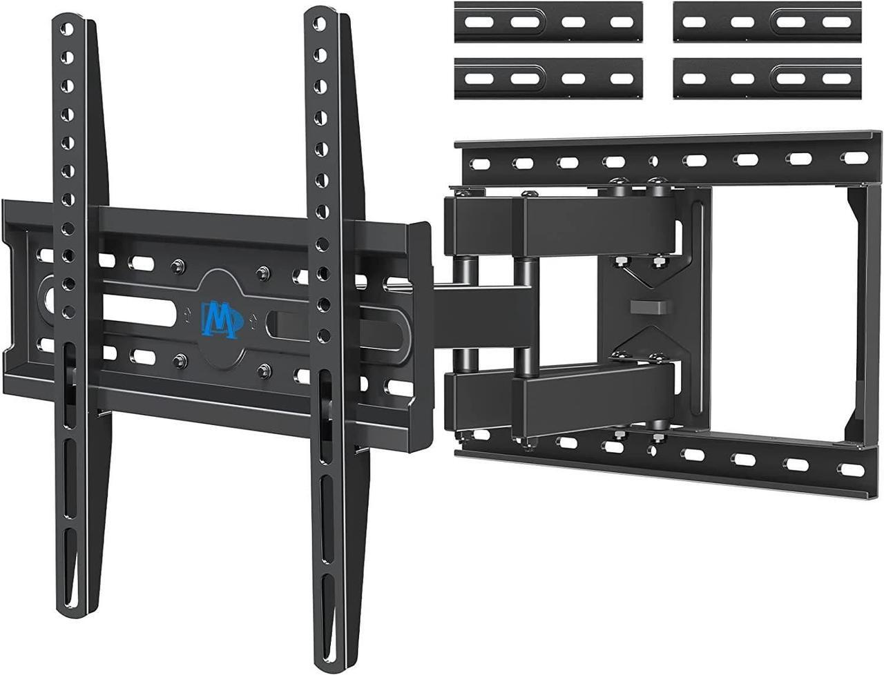 Main image of TV Mount Full Motion TV Wall Mount for Most 32-65 Inch Flat Screen TV, Wall Mount TV Bracket with Dual Arms, Max VESA 400x400mm and 99 LBS, Fits 16", 18", 24" Studs MD2380-24K TV Mounts
