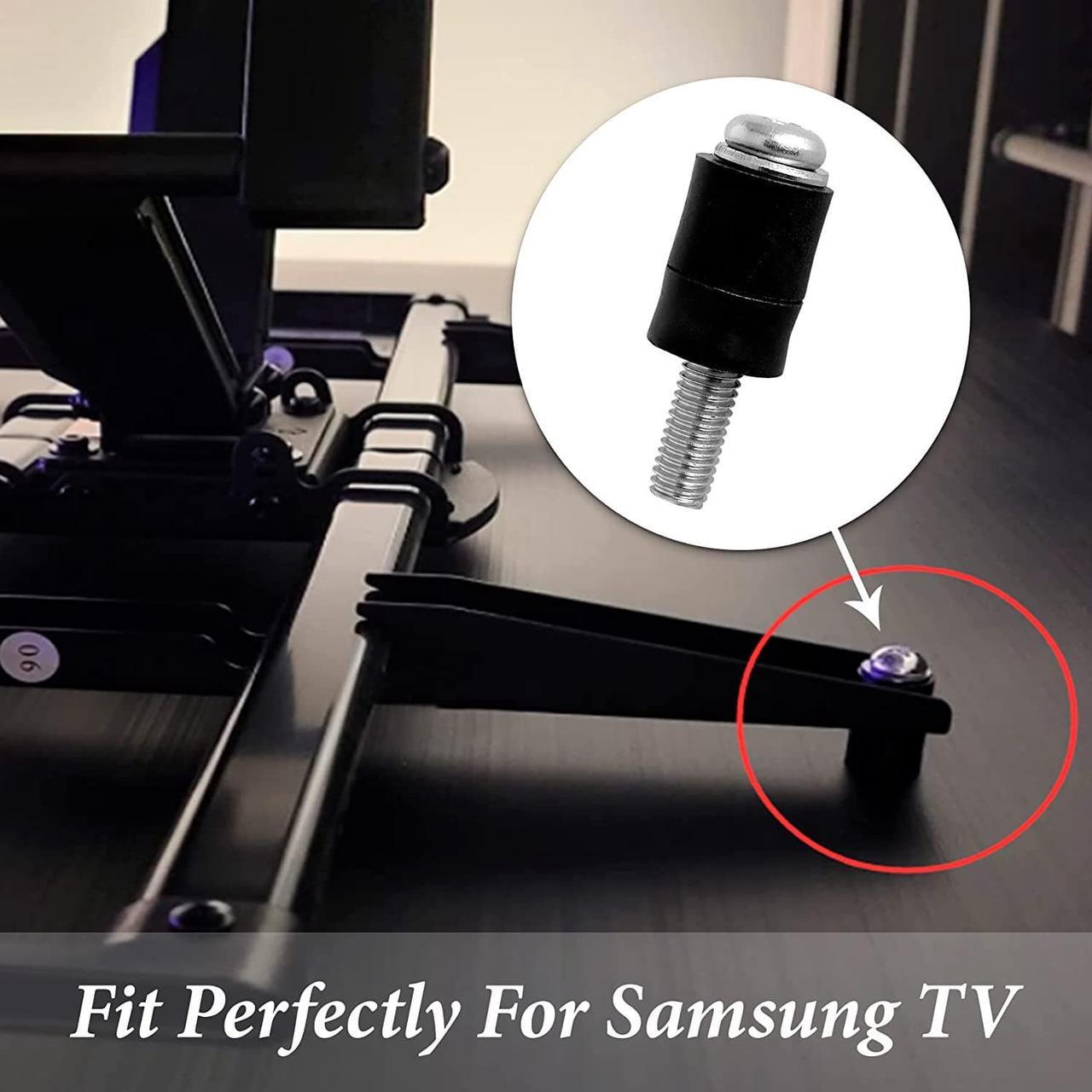 Alt view image 2 of 6 - Wall Mounting Screws Bolts for Samsung TV - M8 x 45mm with 25mm Long Spacers, Solid Screw Bolts Hardware for Mounting Samsung TV, TV Mounting Bolts Work with Samsung 50" 55" 60" 65" 70" 75" 82" TV