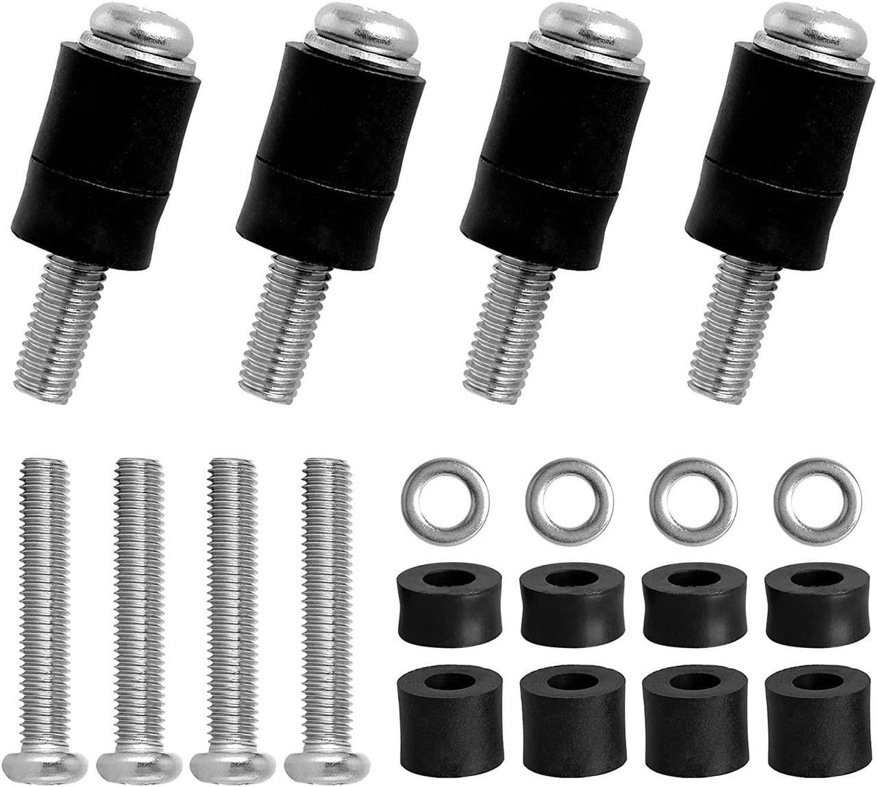 Main image of Wall Mounting Screws Bolts for Samsung TV - M8 x 45mm with 25mm Long Spacers, Solid Screw Bolts Hardware for Mounting Samsung TV, TV Mounting Bolts Work with Samsung 50" 55" 60" 65" 70" 75" 82" TV