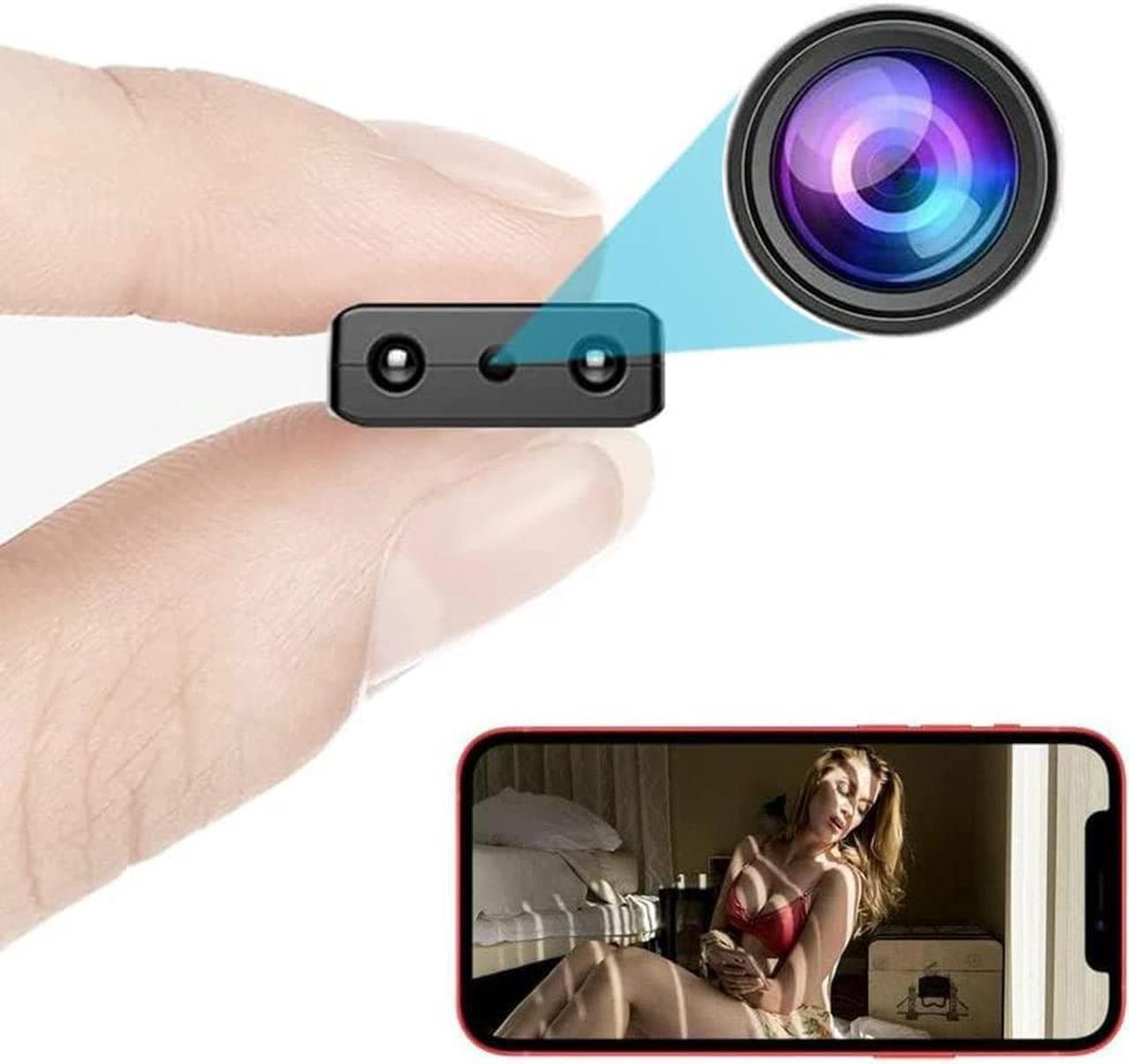 Main image of Small Wireless WiFi Camera Hidden Spy Security Cameras,Mini Nanny Cam Smart Home Cams Pet Dog Camera Indoor Outdoor Baby Camera 1080P Remote Portable Camera Phone APP Room Camera