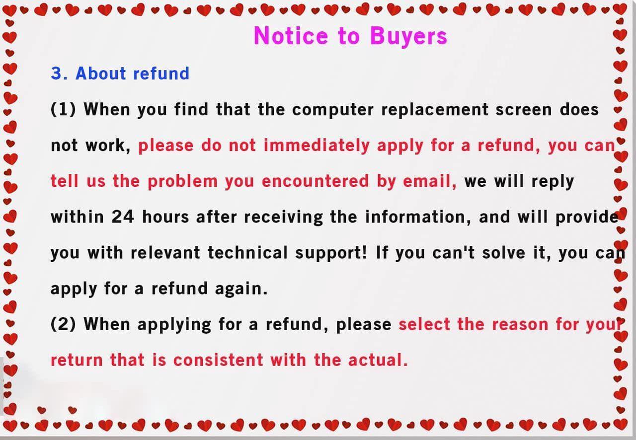 Alt view image 3 of 4 - NUOLAISUN 15.6" Non-Touch Screen Replacement for HP Envy DV6-7250CA DV6-7229NR Slim Type LCD Display Panel HD 1366 * 768 40 pin (with Tabs)