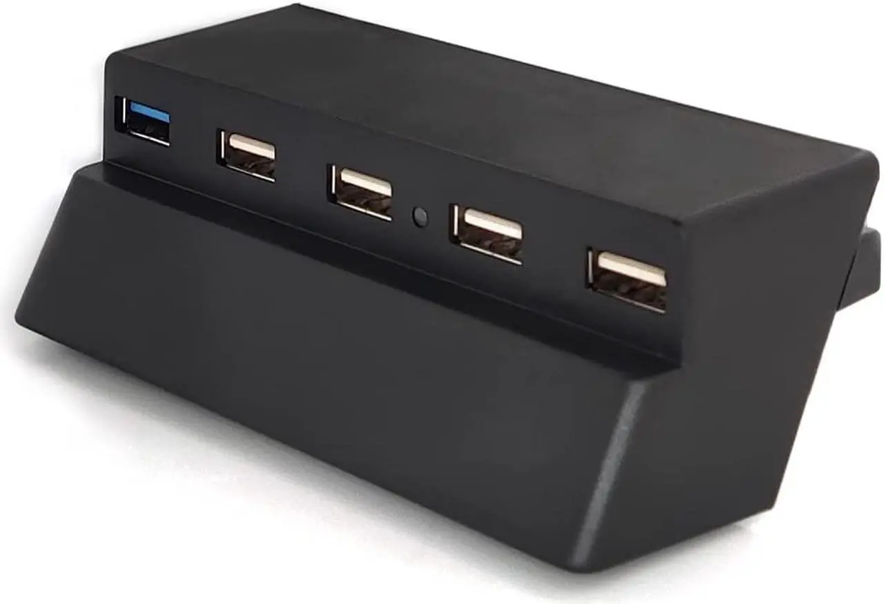 Alt view image 7 of 7 - Bealuffe USB Hub for PS4 Slim, USB Extender Expander Extra USB Ports USB Splitter for Sony Playstation PS4 Slim (Only Fit PS4 Slim, NOT Fit PS4)