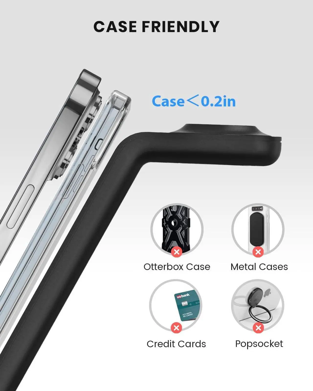 Alt view image 5 of 7 - Wireless Charging Stand, GEEKERA 3 in 1 Wireless Charger Dock Station for iPhone 14 Pro Max/14 Pro/14 Plus/13/12/11/X/8 Series, Apple Watch Ultra/SE/8/7/6/5/4/3/2, AirPods Pro/3, Samsung Qi Phones