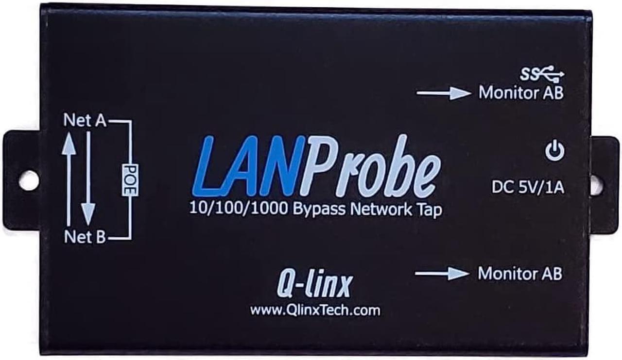 Alt view image 3 of 5 - LANProbe 10/100/1000 Gigabit Ethernet/USB Bypass Network Tap