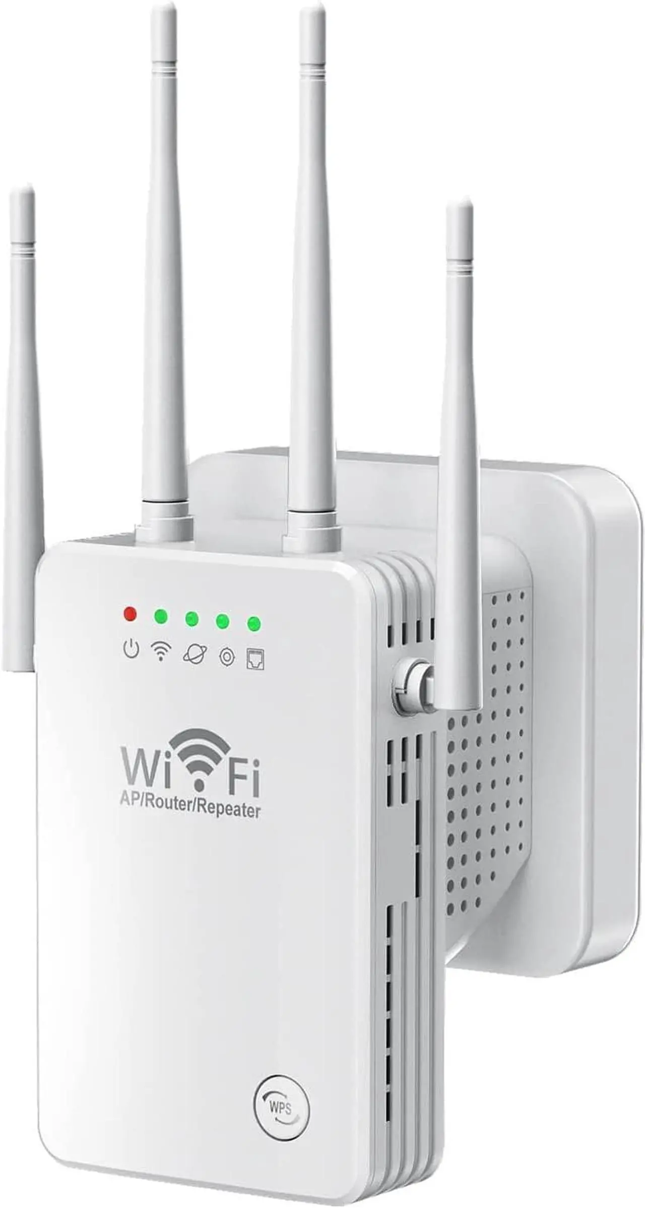 Main image of WiFi Extender, WiFi Signal Booster Up to 4000sq.ft and 26 Devices, WiFi Range Extender, Wireless Internet Repeater, Long Range Amplifier with Ethernet Port, 1-Tap Setup, Access Point, Alexa Compatible