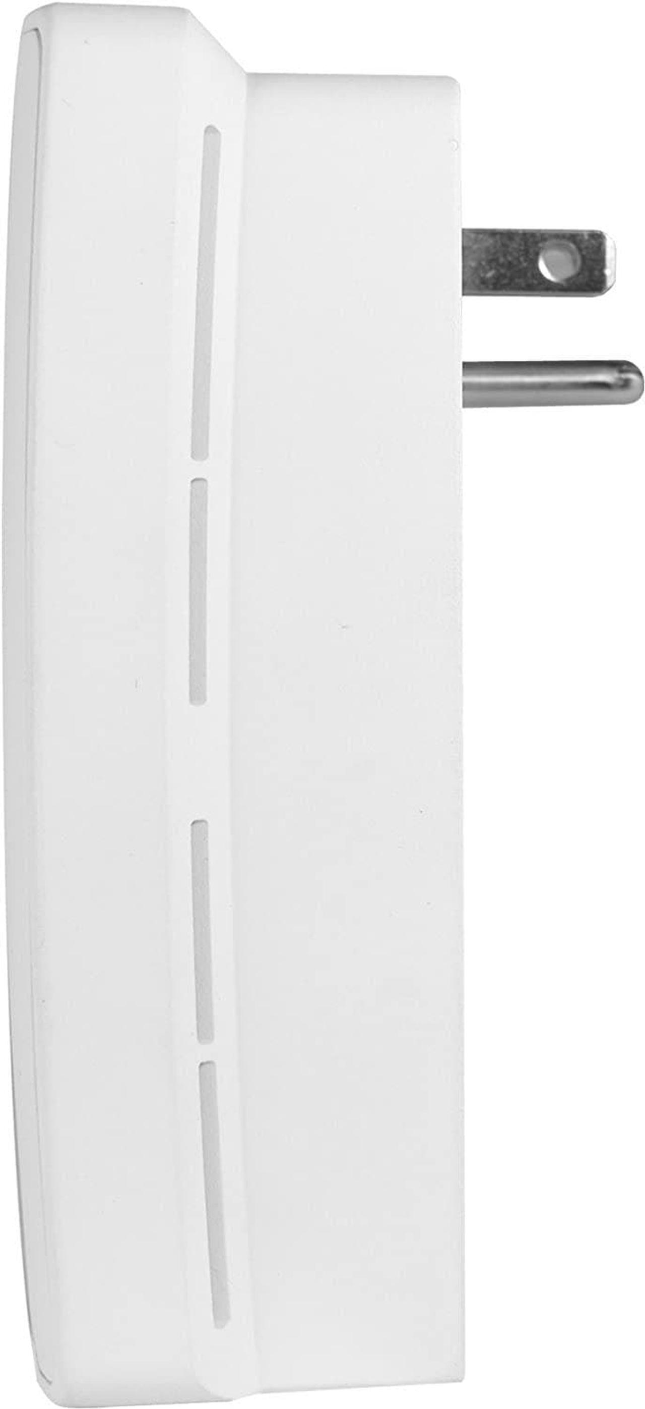 Alt view image 4 of 6 - Wireless High Power Plug-in AC1200 Wi-Fi Range Extender with Pass Thru Outlet & USB Charging (REC22P)