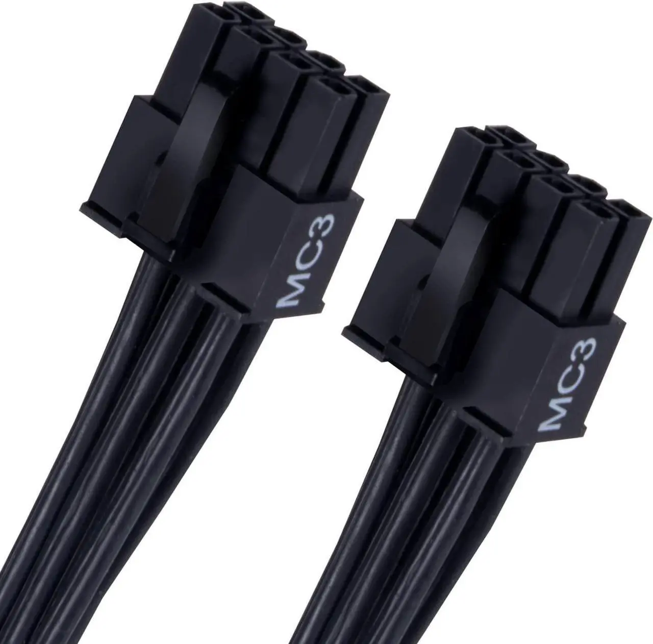 Alt view image 3 of 5 - SilverStone Technology PP14-EPS Dual EPS 8 pin (PSU) to 12+4 pin (GPU) 12VHPWR PCIe Gen5 Cable for Silverstone 3rd Gen PSUs, SST-PP14-EPS