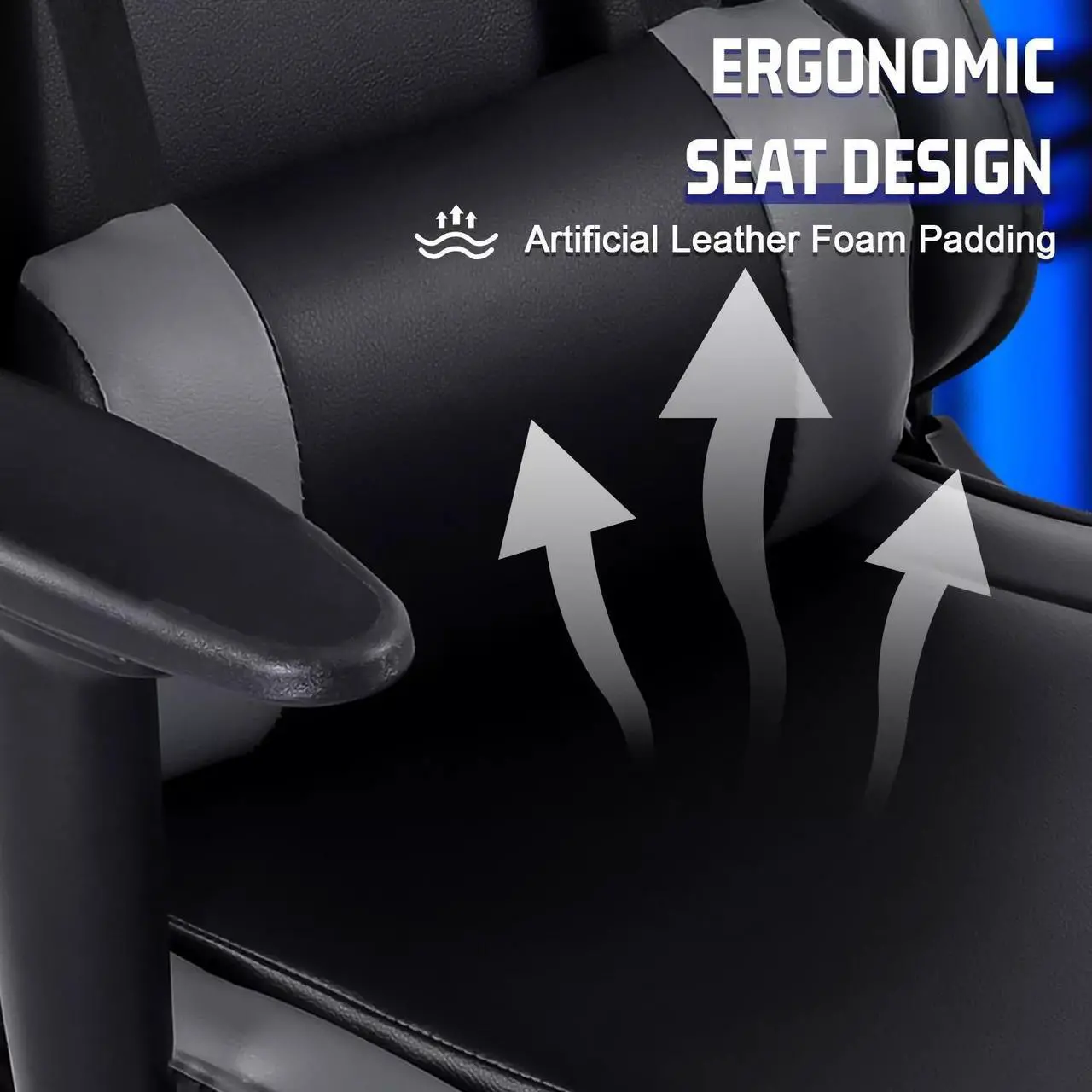 Alt view image 3 of 7 - Minneer Flight Joystick Hotas Chair Mount Adjustable Compatible with Thrustmaster A10C Hotas Warthog Logitech X56 X52 More Stable Flight Sim Stand with Seat Detachable