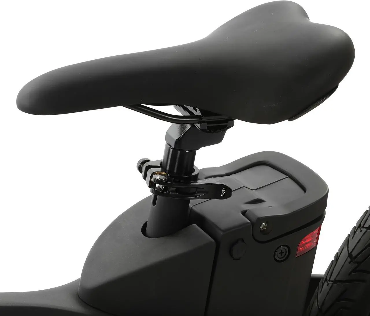 Alt view image 3 of 7 - Ecotric 48V 13AH 1000W Matt Black Seagull Electric Mountain Bike with hydraulic disc brakes, hydraulic front suspension fork, Shimano 7-speed and LCD display