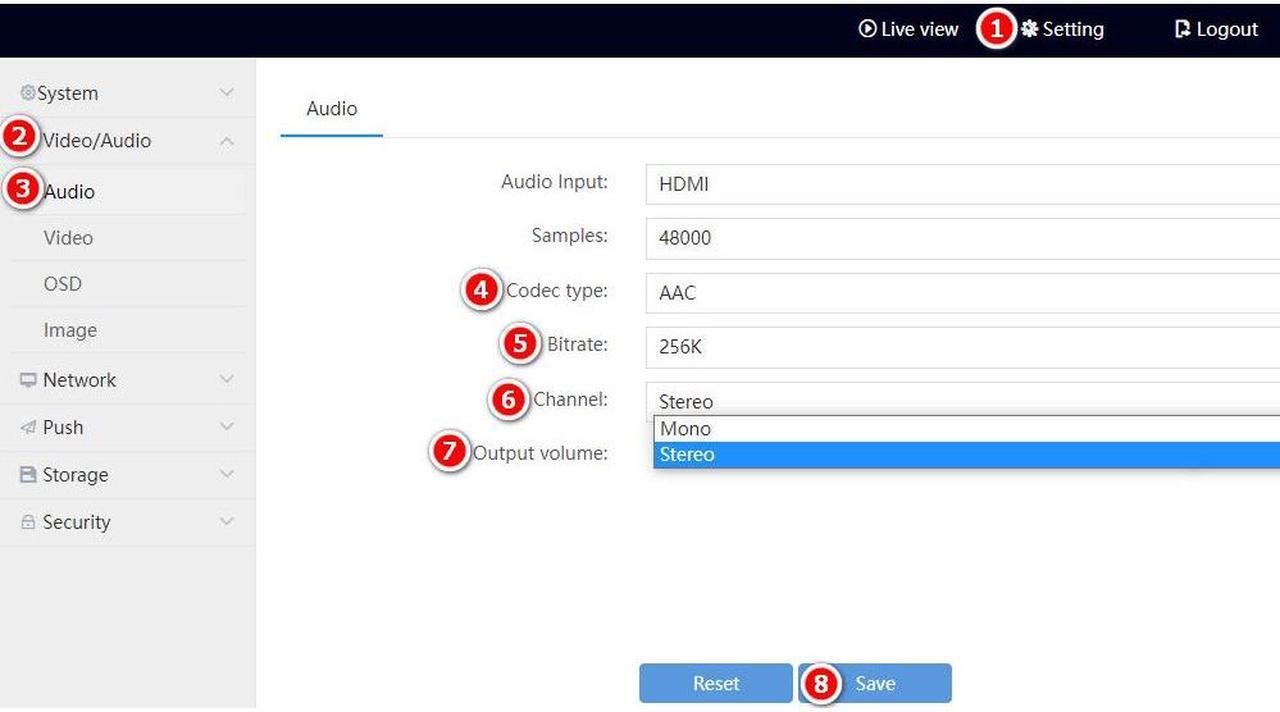 Alt view image 5 of 6 - EXVIST H.265 4K WiFi HDMI Video Encoder, Dual USB2.0 for Recording, HDMI Loopout, Compatible with ONVIF/HK, HDMI Encoder for Live Streaming to YouTube, Facebook, Wowza, Twitch