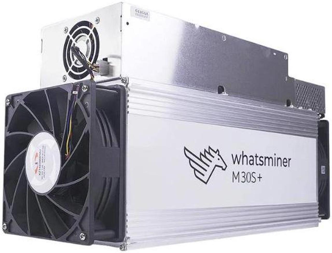 New Whatsminer M30S+ 100Th 3400W, BTC Bitcoin Miner Asic BTC Miner with PSU