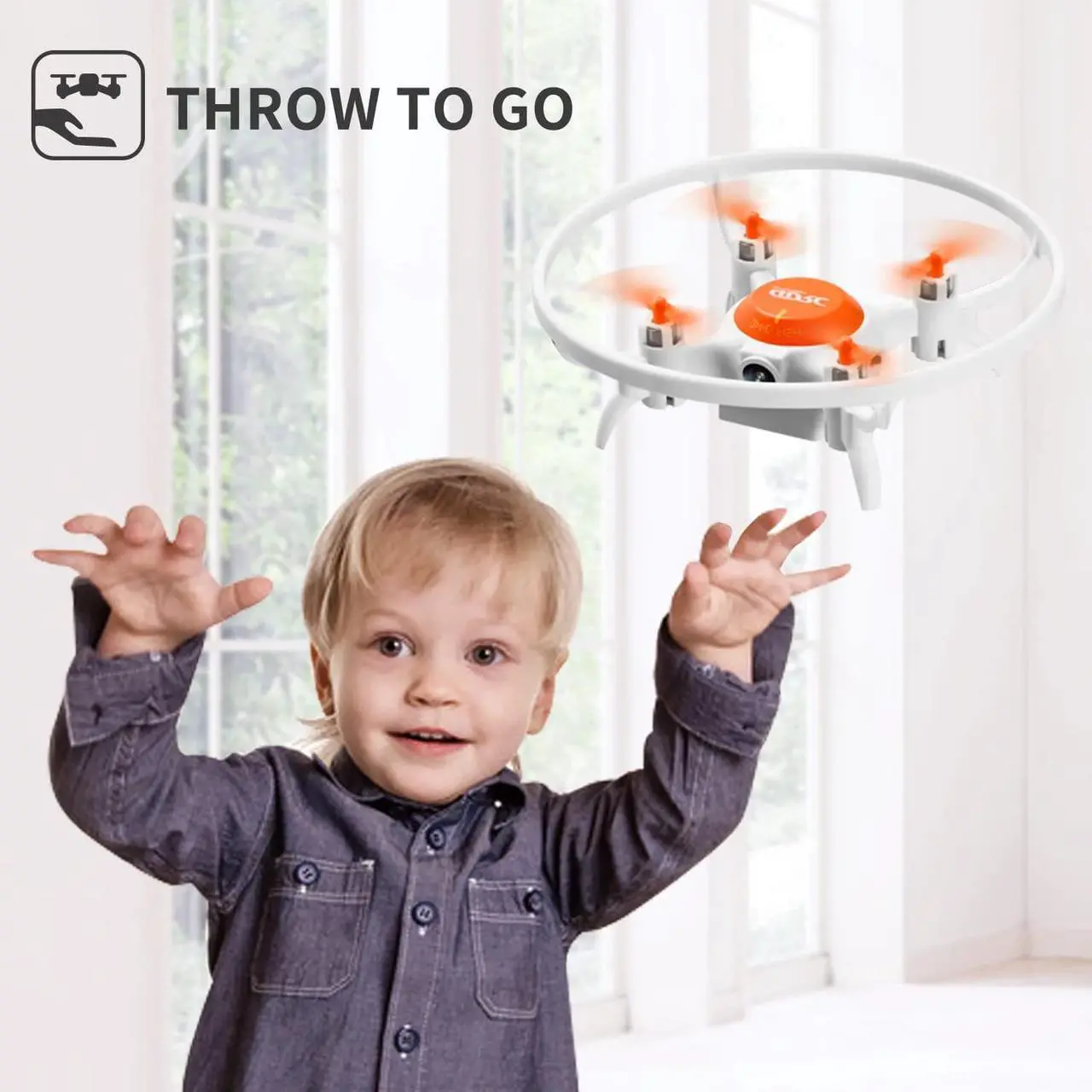 Alt view image 7 of 7 - 4DRC V5-Orange RC Quadcopter Mini Drone with 720P HD Camera FPV Live Video, 2 Batteries 20 Min Indoor Flying Tim e,Beginners,Boys and Girls Toys Gifts