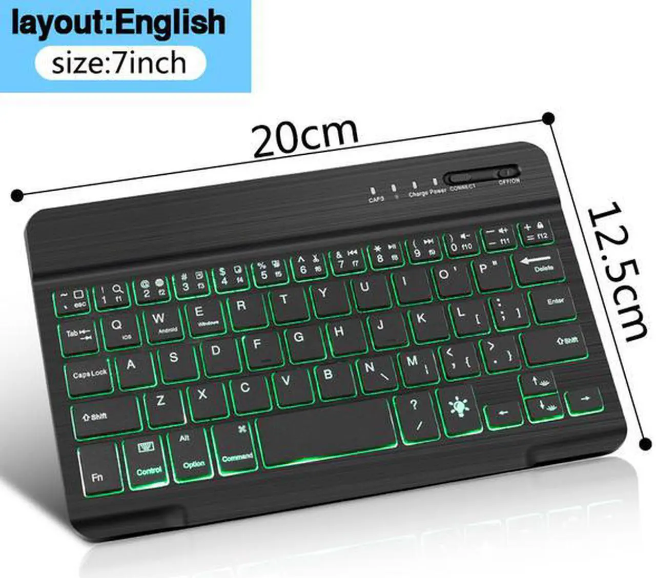 Main image of Ipad Wireless Keyboard Bluetooth Keyboard And Mouse Mini Keyboards Tablet Backlit Keyboard For Phone Ipad Pro 12 - 7 inch EN Keyboard
