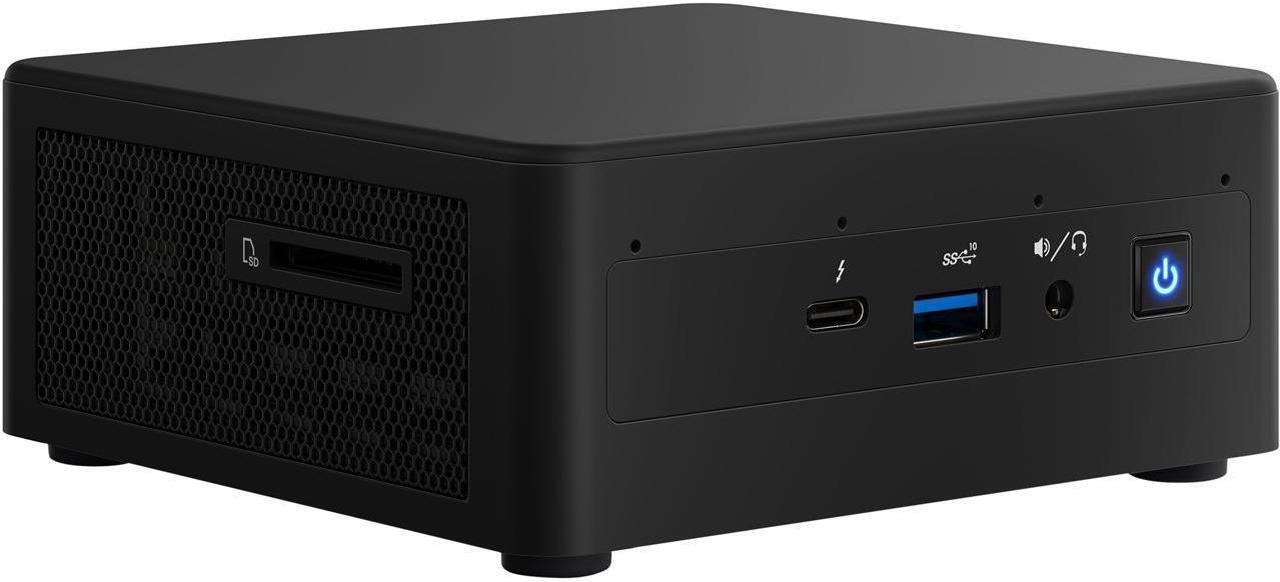 Main image of Intel NUC 11 Pro NUC11PAHi3 Panther Canyon Home & Business Mini PC Mini Desktop 11th Gen Intel® Core i3-1115G4 Processor Upto 4.1 GHz Turbo,2 Cores,4 Threads,6 MB L3 Cache(8G RAM,256G SSD)